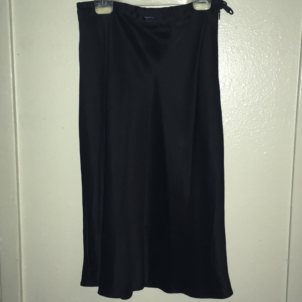 ANN TAYLOR Silk A-Line Skirt